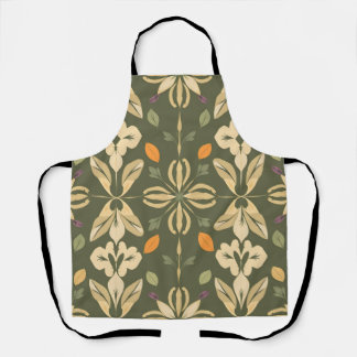 Elegant Organic Apron - Natural Elements Design