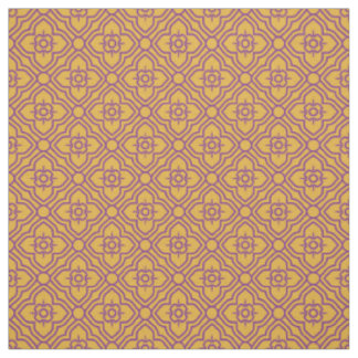 Elegant Oriental Floral Thai Style Asian Pattern Fabric