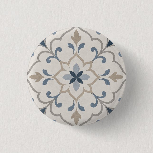Elegant Ornamental  Button (Front)
