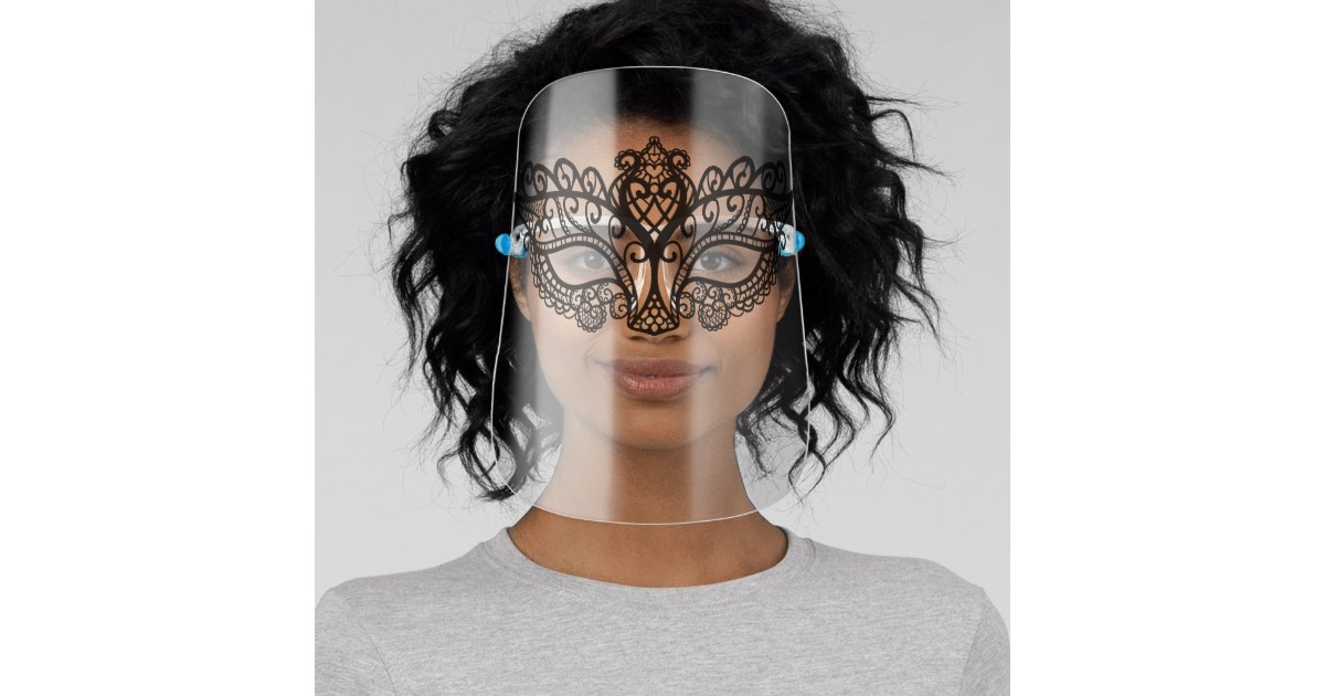 akavet Den anden dag form Elegant Ornate Black Lace Masquerade Mask | Zazzle