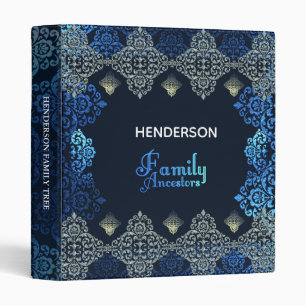 Elegant Ornate Family Tree Album binder