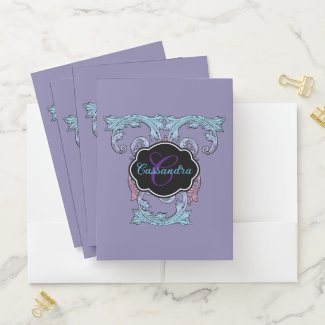 Elegant, Ornate Personalized Vintage Victorian