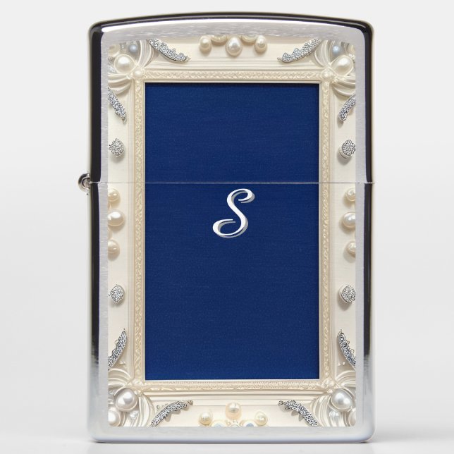 Elegant Ornate Photo Frame Zippo Lighter (Front)