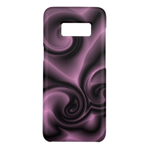 Elegant Ornate Psychedelic Purple Swirls Pattern Case_Mate Samsung Galaxy S8 Case