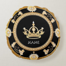 Elegant Ornate Royal Crown Symbol