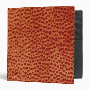 Elegant Ostrich Leather Look Binder