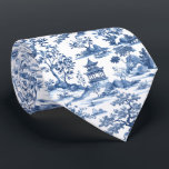 Elegant Pagoda Blue Chinoiserie Toile Neck Tie<br><div class="desc">Searching for a unique men’s tie that blends tradition with refined style? This elegant blue chinoiserie necktie features a classic toile landscape design with serene pagodas, delicate trees, and sweeping brushwork. Ideal for weddings, formal events, or as a thoughtful gift for someone with timeless taste. The cool blue palette and...</div>