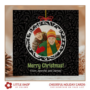 Elegant Paisley Family Photo