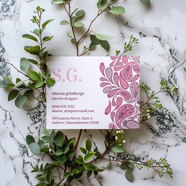 Elegant Paisley Pattern Flyer Template (Creator Uploaded)