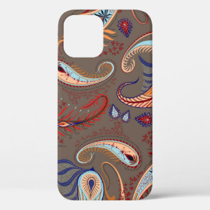 Elegant Paisley Print: Vintage Pattern iPhone 12 Case