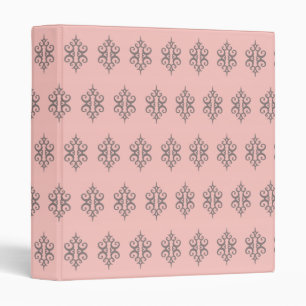 Elegant Pale Pink  Binder