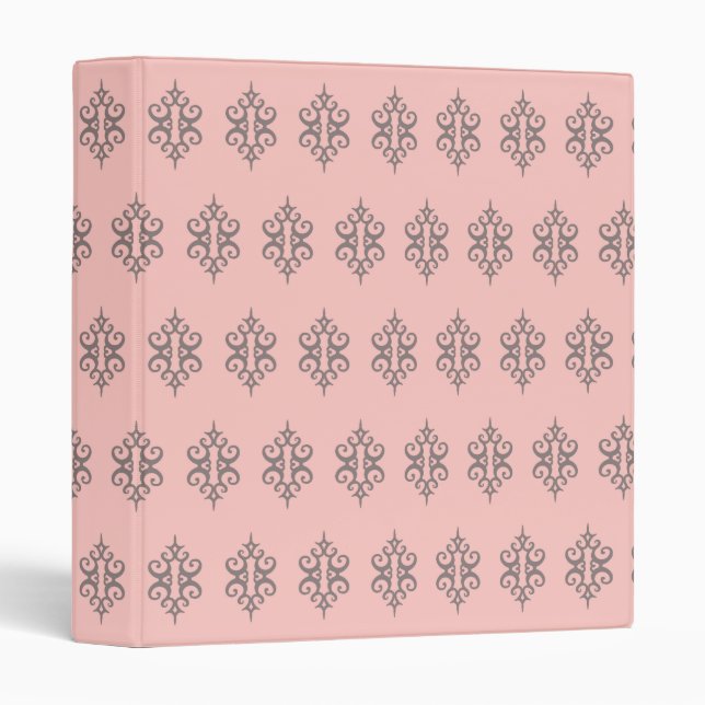 Elegant Pale Pink  Binder (Front/Spine)