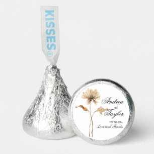 Elegant Pampas Grass Wedding Hershey®'s Kisses®