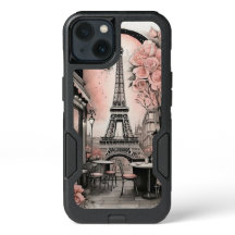 Elegant Paris-Themed Otterbox Case