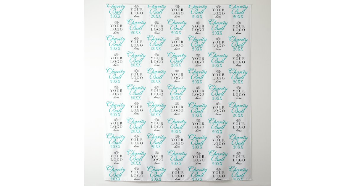 Elegant Party Backdrop Step and Repeat | Zazzle