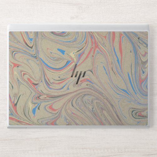 Elegant pastel Abstract marble laptop skin