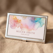 Elegant Pastel Alcohol Ink