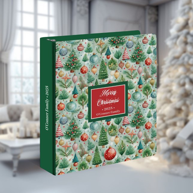 Elegant Pastel Binder Watercolor Custom Name Gift (Elegant Pastel Binder Watercolor Custom Name Gift)