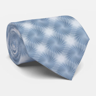 Elegant Pastel Blue - Unique Pattern Neck Tie