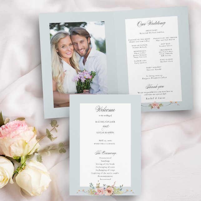 Elegant Pastel Boho Floral Calligraphy Program (Creator Uploaded)