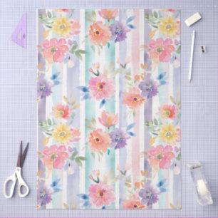 Elegant Pastel Cottage Core Craft & Decoupage Tissue Paper