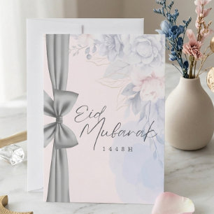 Elegant Pastel Floral Eid Party Invitation