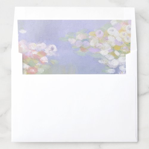 Elegant Pastel Floral Envelope Liner
