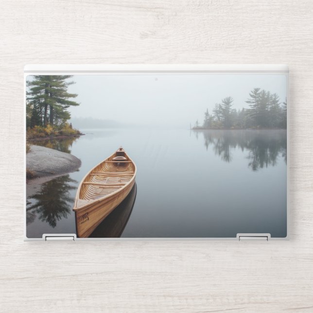 Elegant Pastel Nature Scene  HP Laptop Skin (Front)