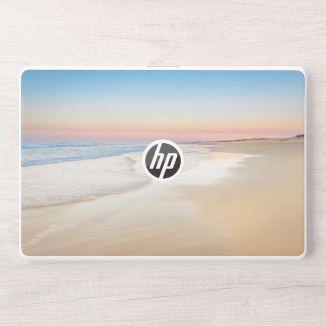  Elegant Pastel Nature Scene HP Laptop Skin (Front)