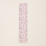 Elegant Pastel Pink Chic Scarf<br><div class="desc">Beautiful Floral Pastel Rose design.Inspired with Spring and Photography. You are welcome to visit my store for more beautiful products.</div>