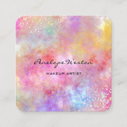 Elegant Pastels Business Card