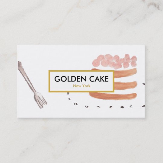 Cupcake Dessert Baking Bakery Business Package Business Card
