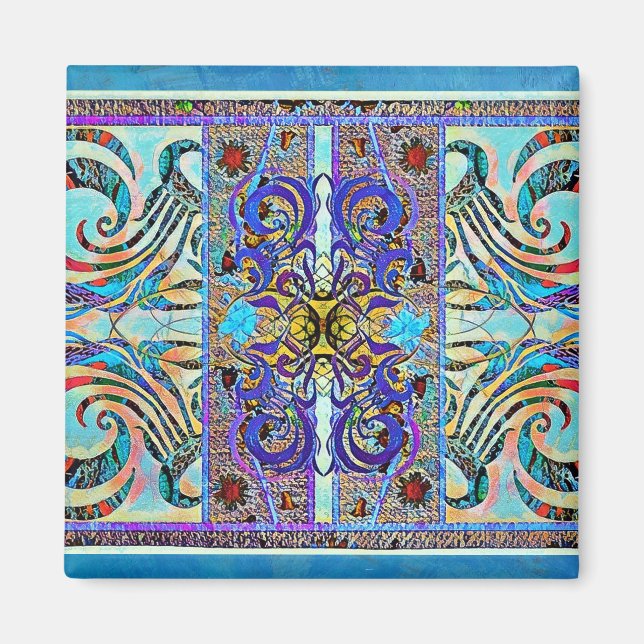 Elegant Pattern 57793 Magnet (Front)