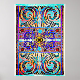 Elegant Pattern 57793 Poster