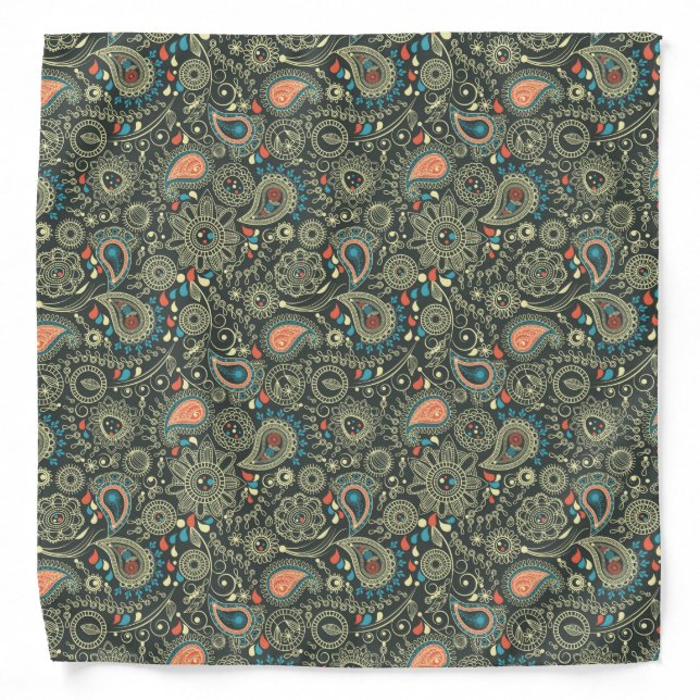 Elegant Pattern Bandana (Front)