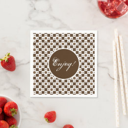 Elegant Pattern Design Napkins