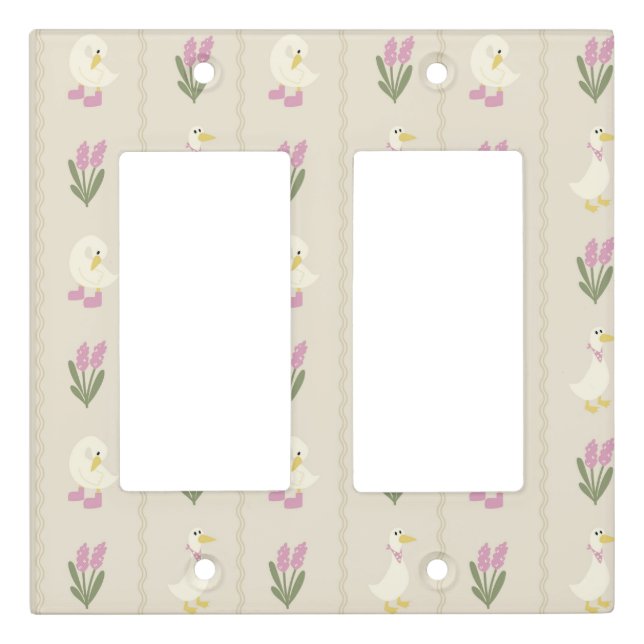 Elegant Pattern Light Switch Covers (Front)