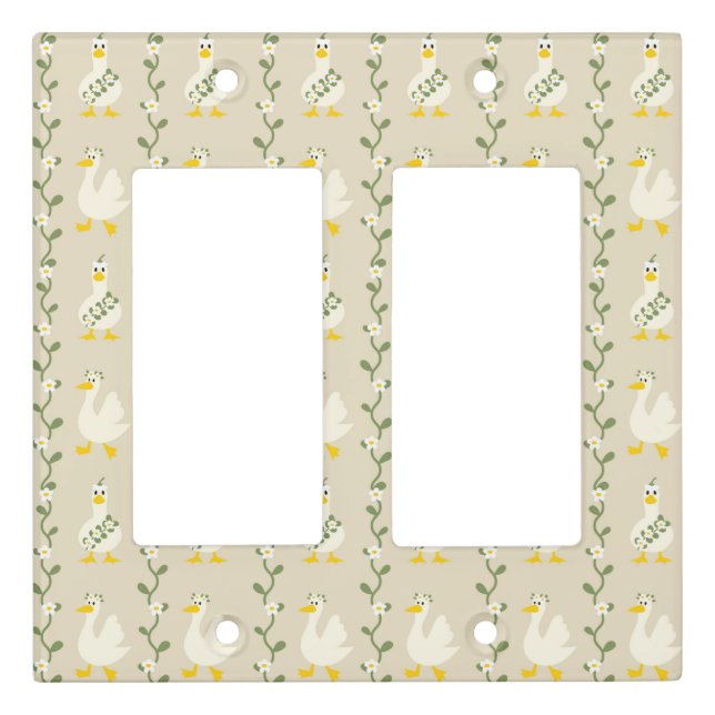 Elegant Pattern Light Switch Covers (Front)