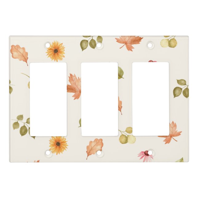 Elegant Pattern Light Switch Covers (Front)