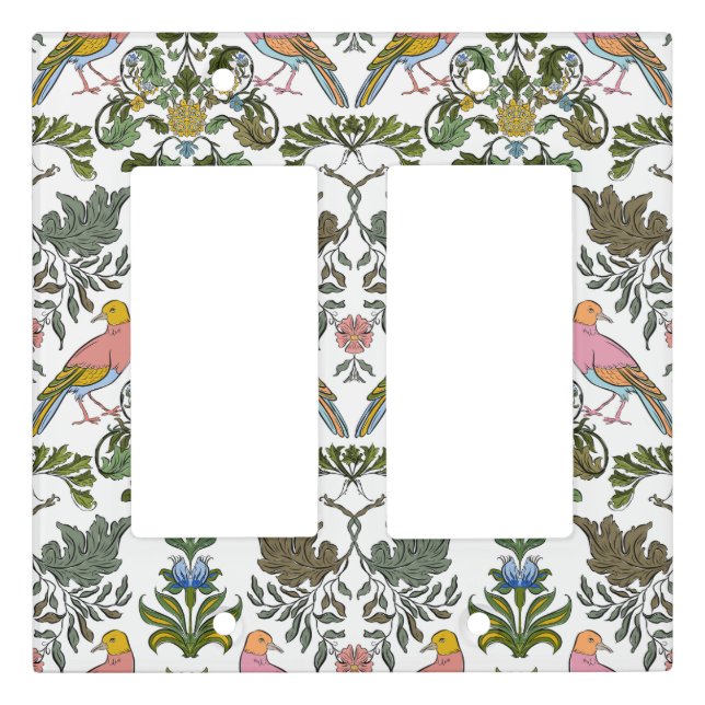 Elegant Pattern Light Switch Covers (Front)