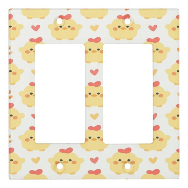Elegant Pattern Light Switch Covers (Front)