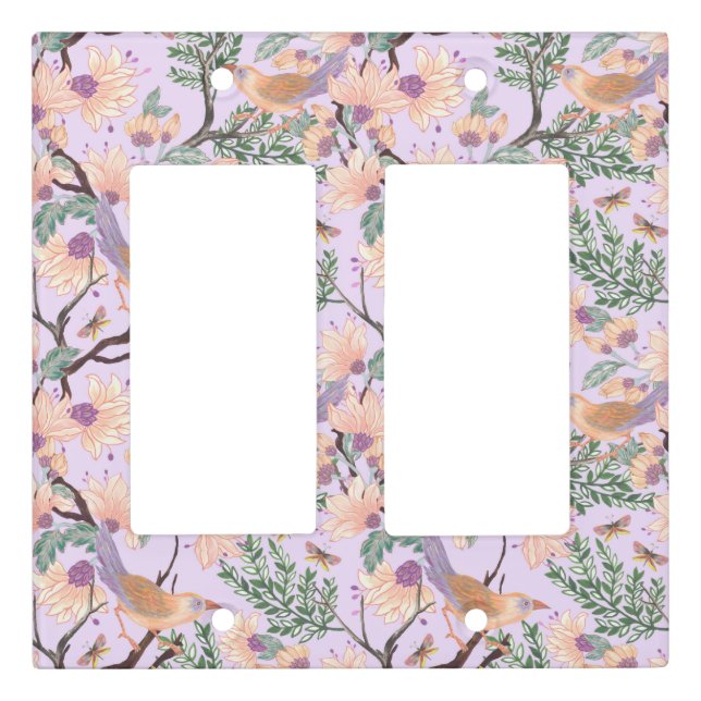 Elegant Pattern Light Switch Covers (Front)