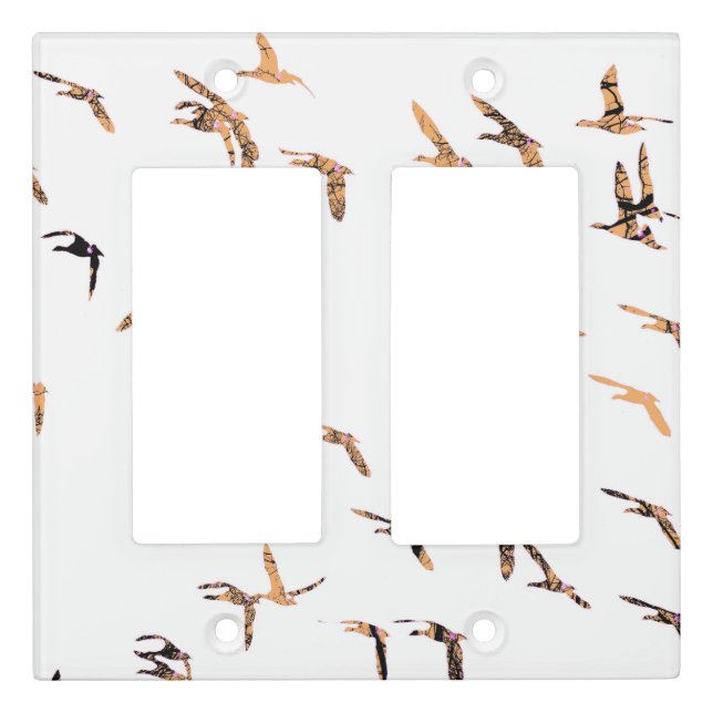 Elegant Pattern Light Switch Covers (Front)