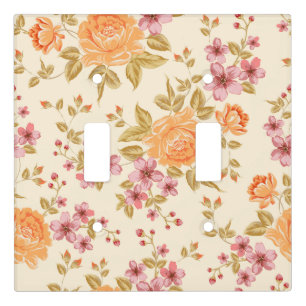 Elegant Pattern Light Switch Covers