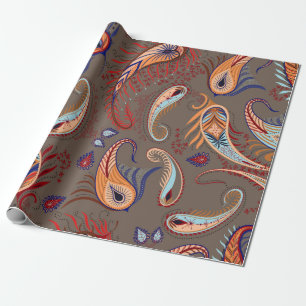 Elegant pattern. paisley illustration. wrapping paper