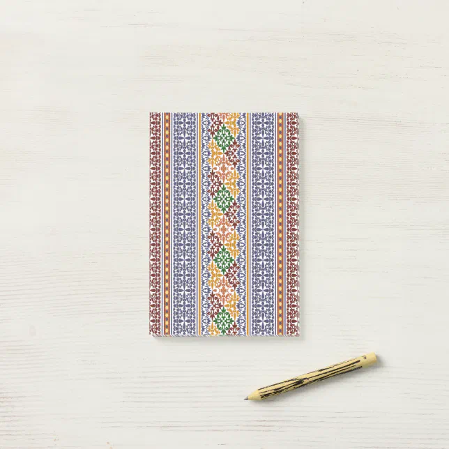 Post It Pattern elegant pattern post-it notes | Zazzle