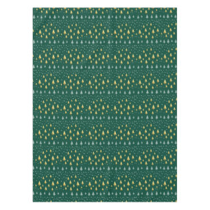 Elegant pattern with a touch of Christmas Tablecloth