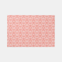 Elegant Peach. Damask