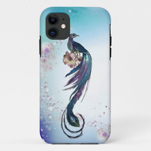 Elegant Peacock Fantasy Art iPhone 5 Case