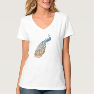 Elegant Peacock T-Shirt